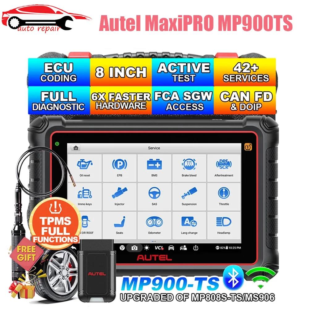 Autel MaxiPRO MP900TS ڵ TPMS  , MP900-TS ڵ OBD2 ĳ, CAN-FD  DOIP ECU ڵ ׷̵, MS906TS